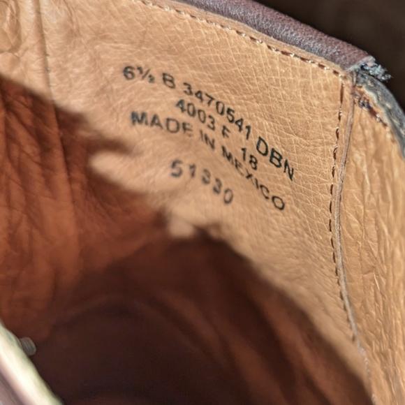 FRYE Tyler Engineer Leather Boots Womens Size 6.5 - Picture 12 of 12